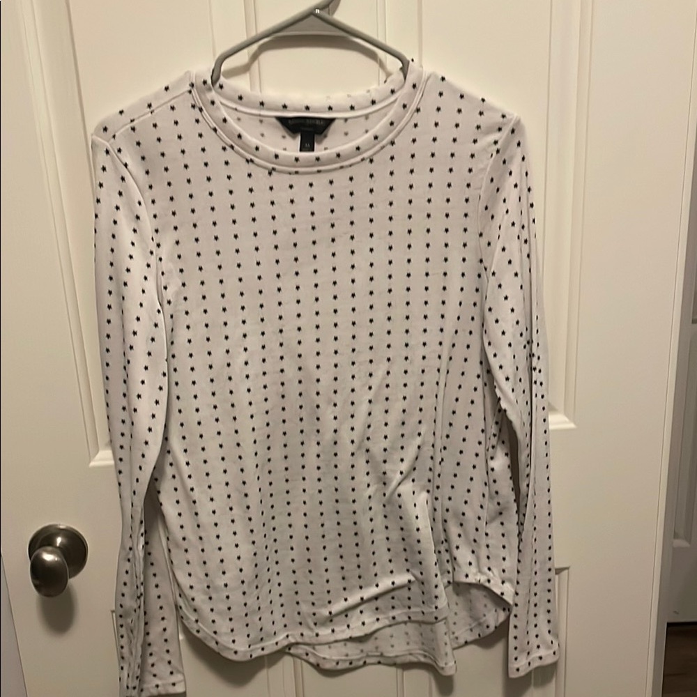 Banana Republic Gray Fitted Blouse